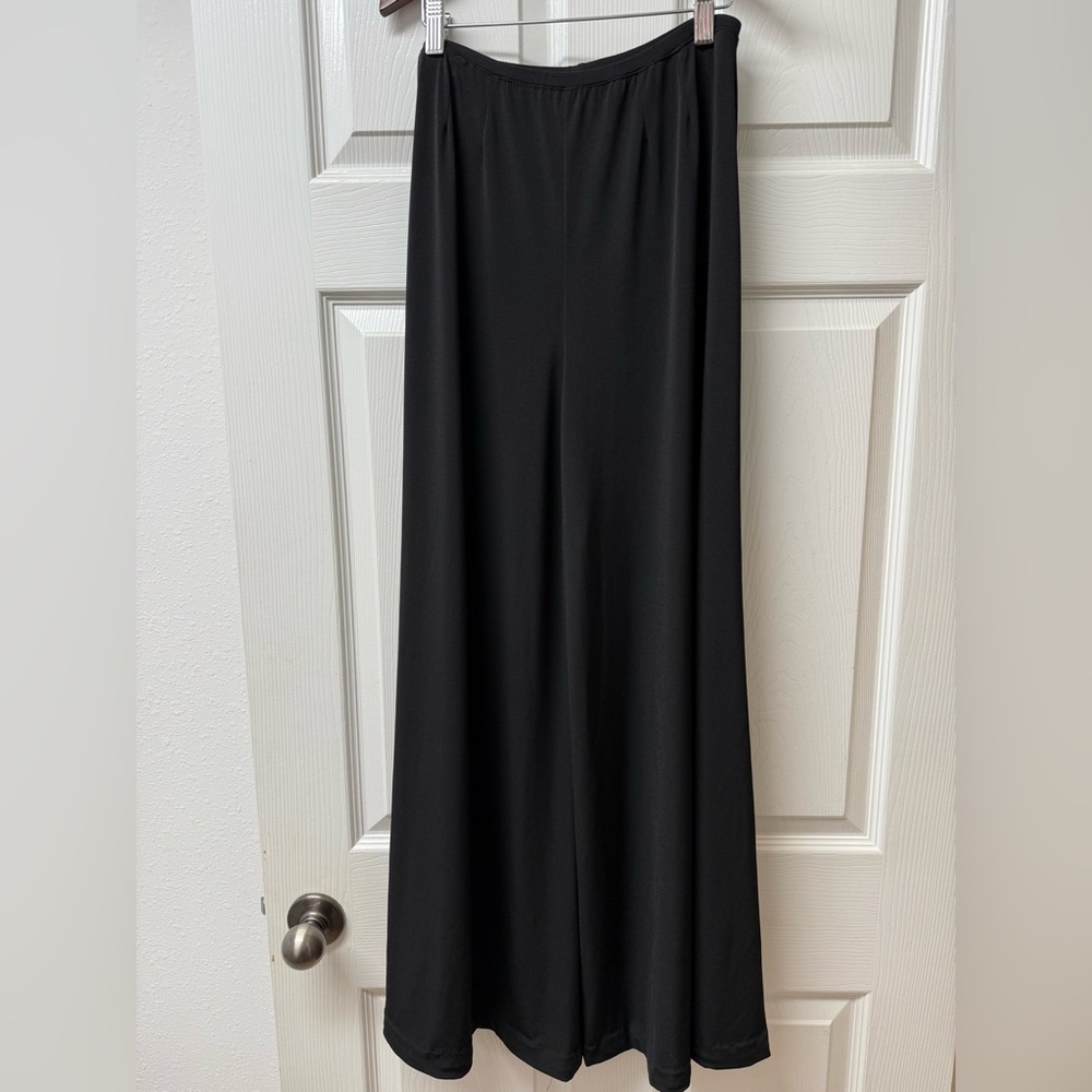 Concert Black Women's Jersey Palazzo Pant